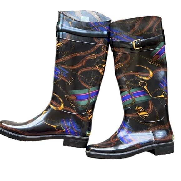 Ralph Lauren Rossalyn rain boots - Picture 8 of 12